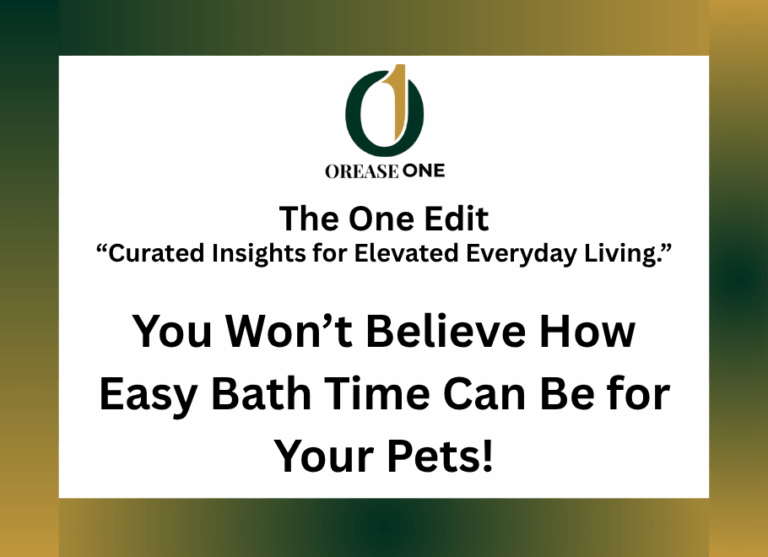 The One Edit Blog